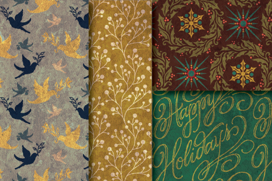 Holiday by the Hearth in Patterns - product preview 8