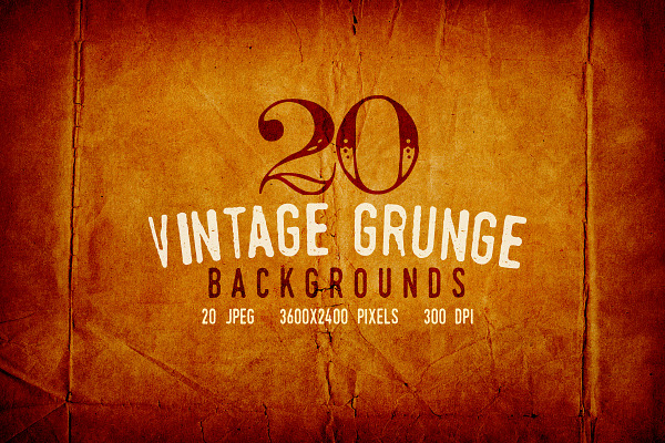20 Vintage Subtle Grunge Backgrounds