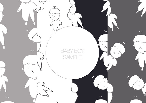 Baby boy pattern pack in Patterns - product preview 2
