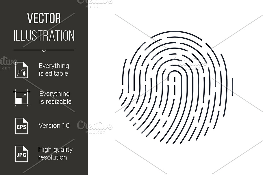 Fingerprint in Graphics - product preview 8