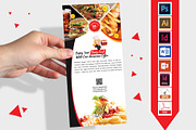 Rack Card | Restaurant DL Flyer V-01