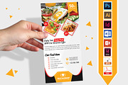 Rack Card | Restaurant DL Flyer V-02