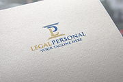 Legal Law | Letter L & P Logo