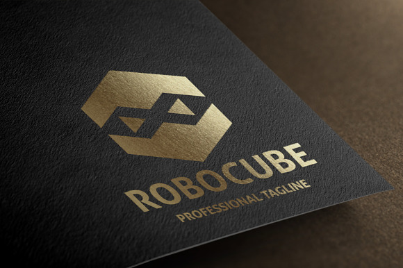 Robotic Cube Logo in Logo Templates - product preview 3
