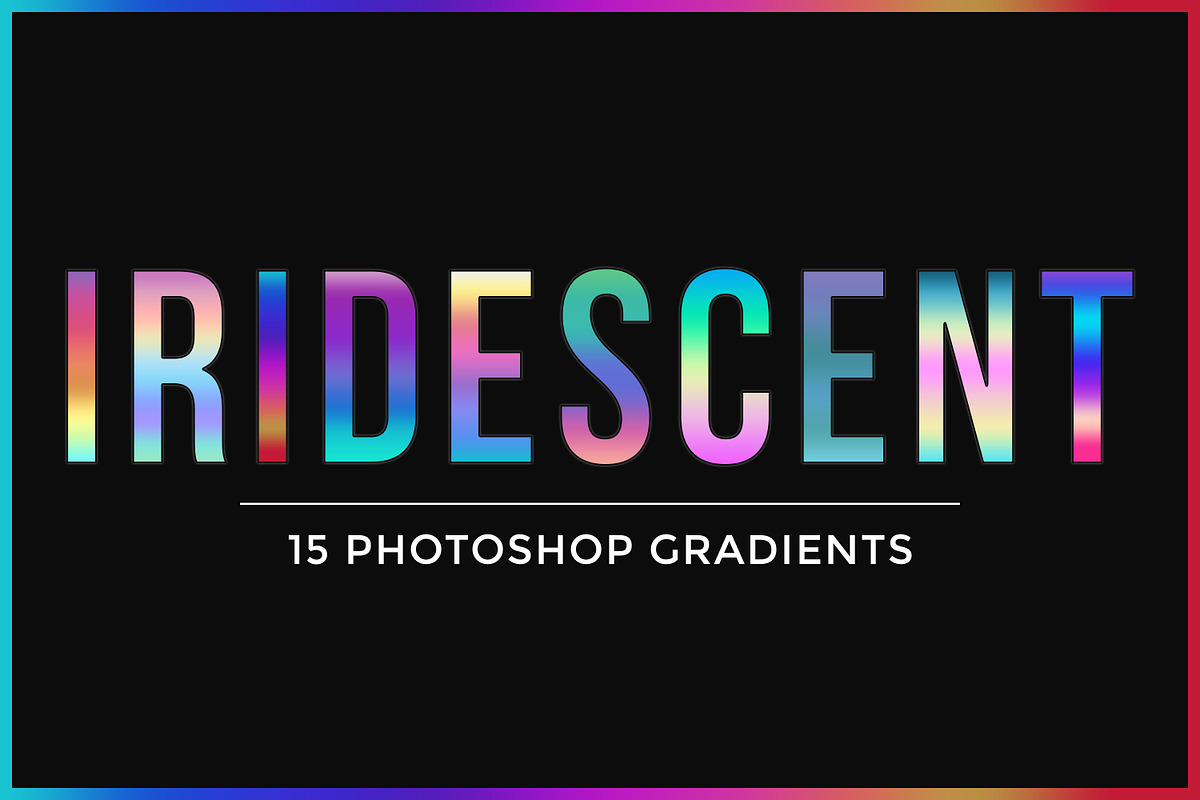 15 Iridescent Gradients in Photoshop Gradients - product preview 8