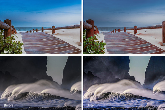 Beach Lr Presets in Photoshop Actions - product preview 2