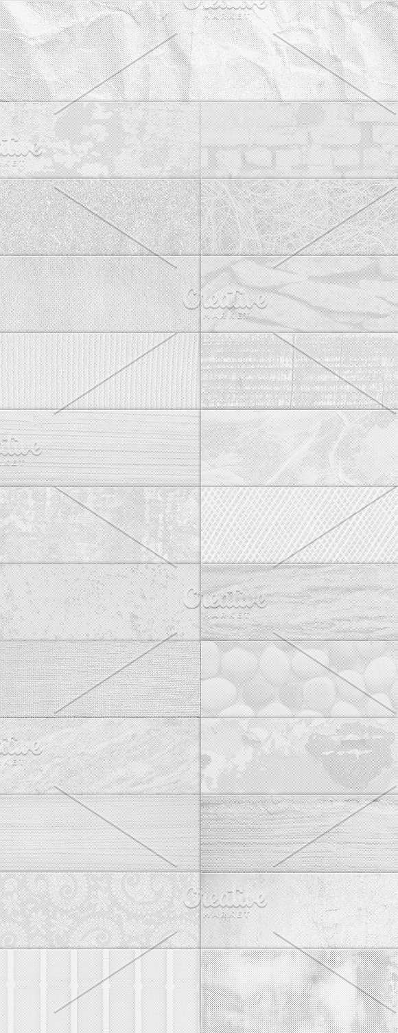 24Halftone Texture White Backgrounds in Textures - product preview 2