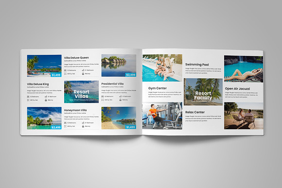 Travel Resort Brochure Design v2 in Brochure Templates - product preview 5