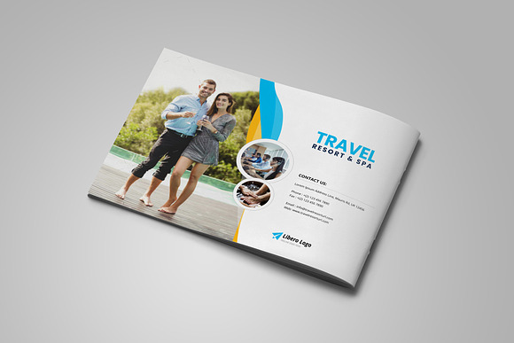 Travel Resort Brochure Design v2 in Brochure Templates - product preview 8