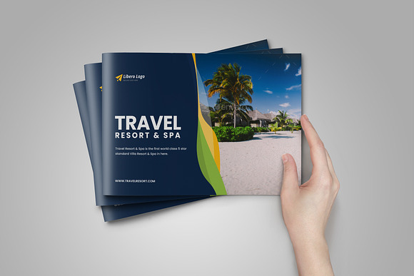 Travel Resort Brochure Design v2 in Brochure Templates - product preview 9
