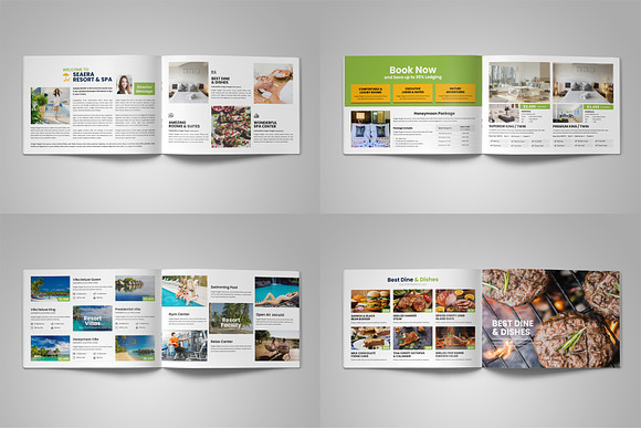 Travel Resort Brochure Design v2 in Brochure Templates - product preview 10