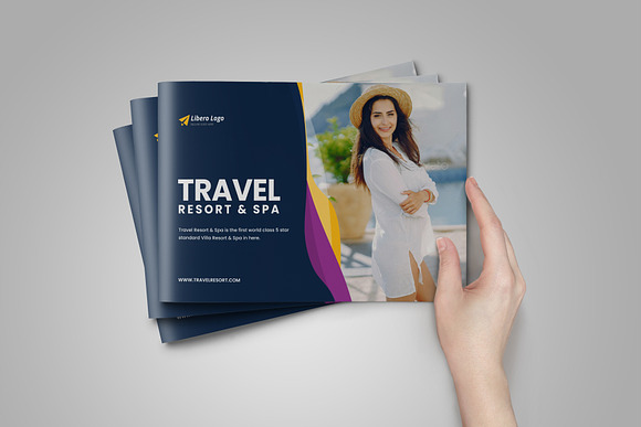 Travel Resort Brochure Design v2 in Brochure Templates - product preview 11