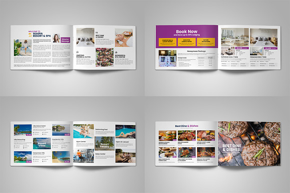 Travel Resort Brochure Design v2 in Brochure Templates - product preview 12