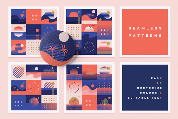 Rising Sun Branding Kit in Patterns - product preview 9