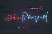 Badliver Ramsenal Handwriting Font