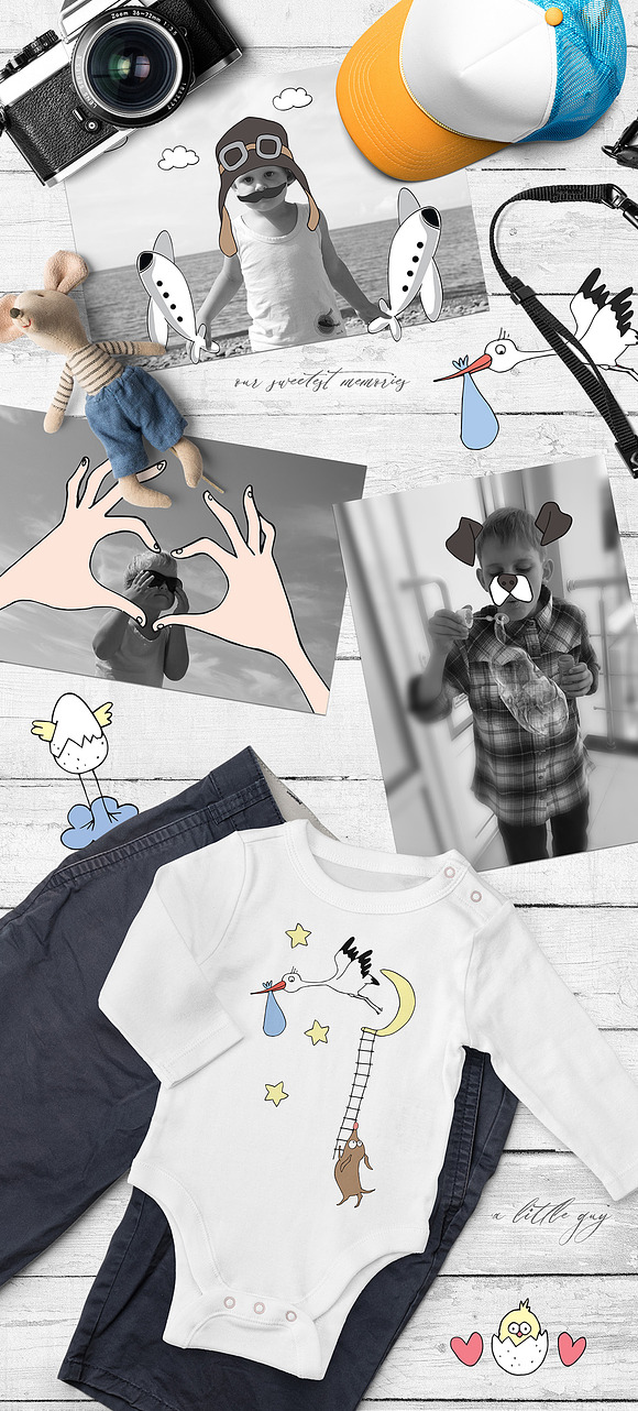 Artistic Funny Overlay + Bonus in Illustrations - product preview 6
