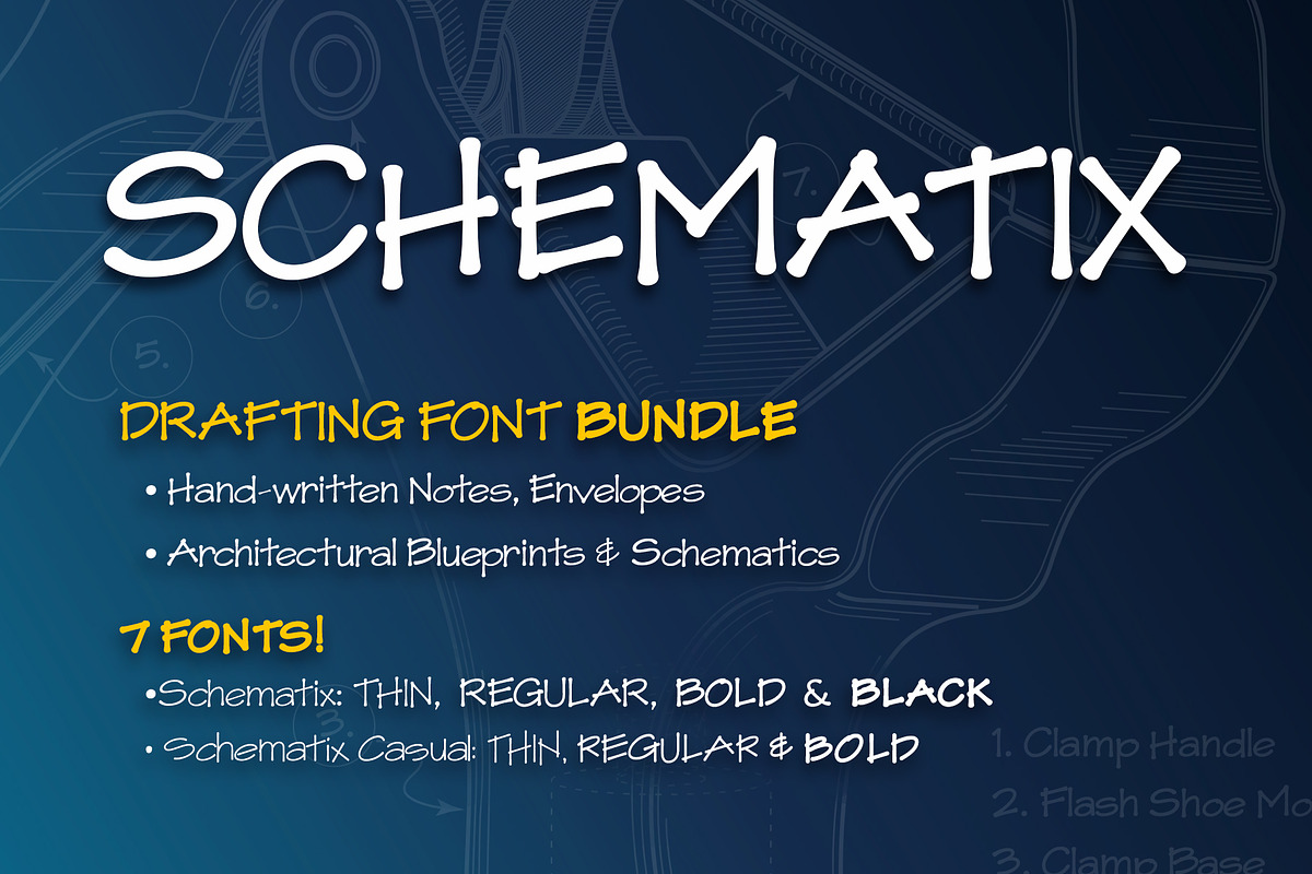 Schematix in Sans-Serif Fonts - product preview 8