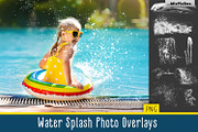 Water Splash Photo Overlays