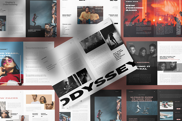 Odyssey Magazine in Magazine Templates - product preview 3