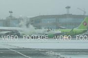 Timelapse of de-icing S7 Airlines