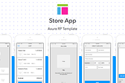 Axure template / Store App
