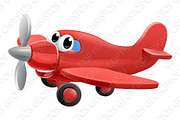 Airplane Cartoon Character
