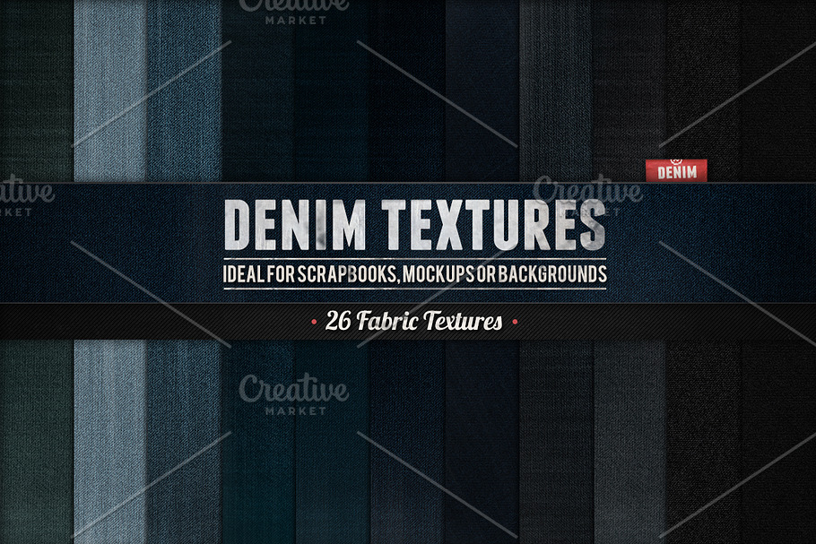 Denim Textures in Textures - product preview 8