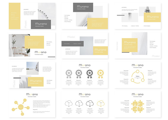 Murano - Keynote Template in Keynote Templates - product preview 2