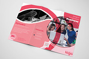 Red Trifold Business Brochure