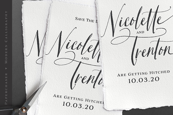 Paperchaser Calligraphy in Script Fonts - product preview 14