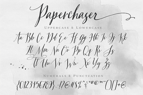 Paperchaser Calligraphy in Script Fonts - product preview 16