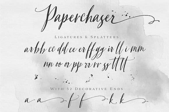 Paperchaser Calligraphy in Script Fonts - product preview 17