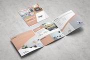 Real Estate Square Trifold Brochure