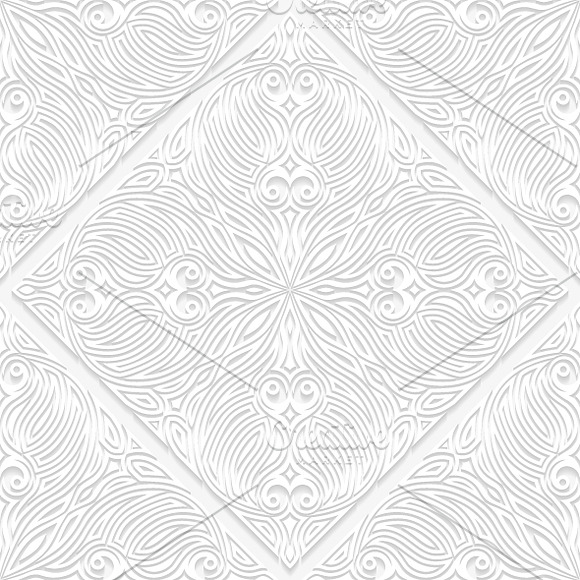 Set of decorative seamless patterns in Patterns - product preview 1
