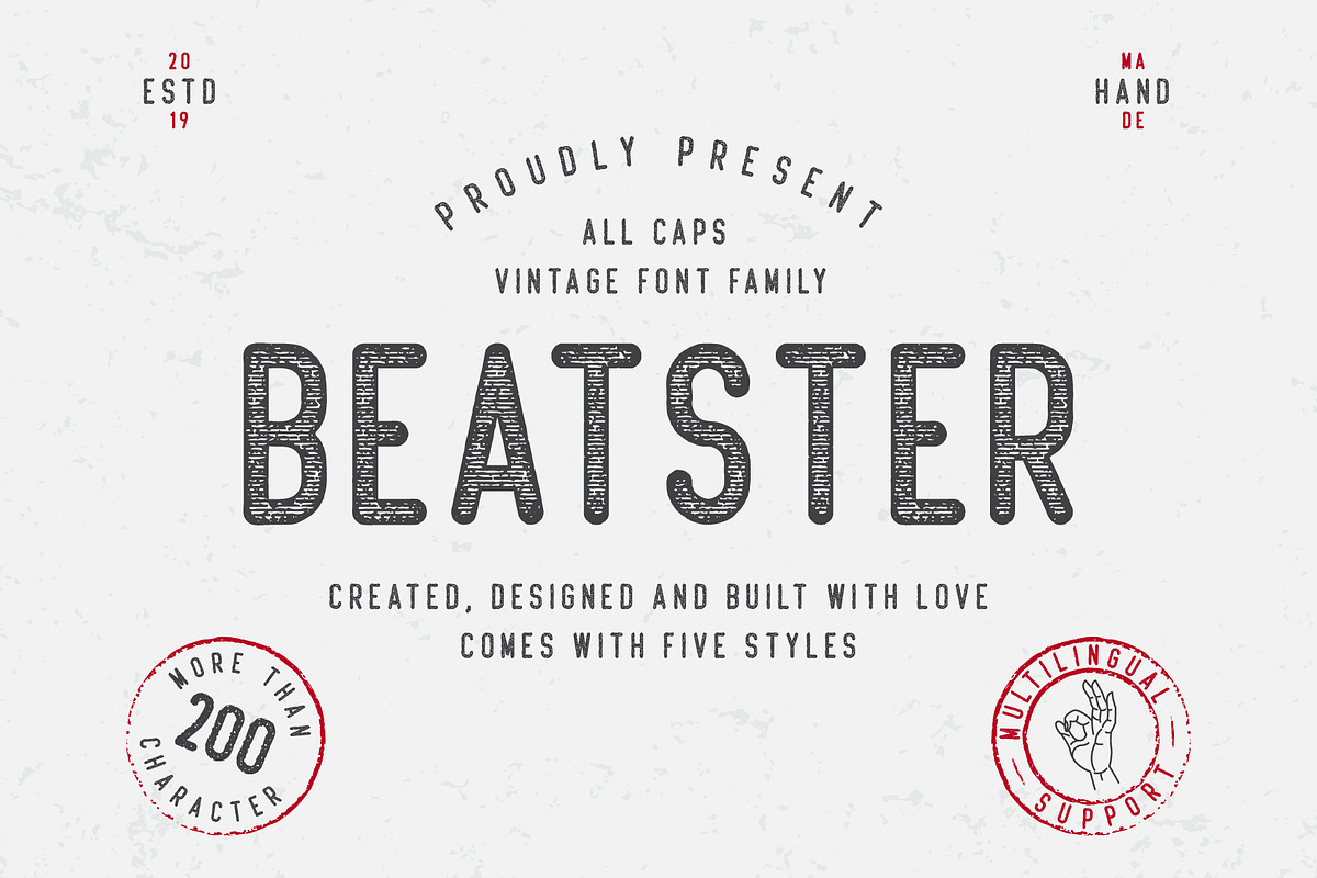 Beatster | With Extra in Icon Fonts - product preview 8