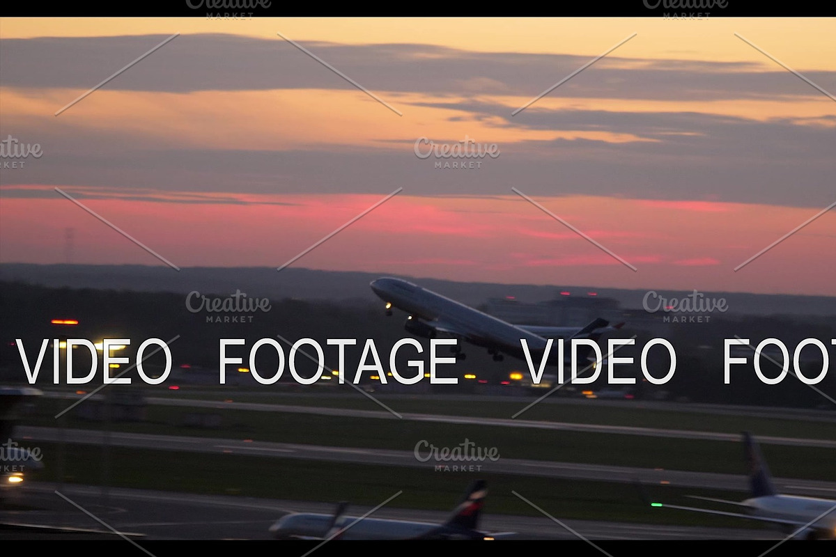 Aeroflot plane taking off in the in Graphics - product preview 8