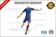 Soccer Team Kit Mockup