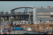 Timelapse of works at construction
