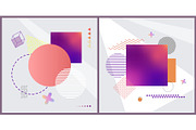 Abstract Patterns Collection Vector