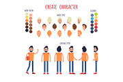 Create Character Vector Banner in