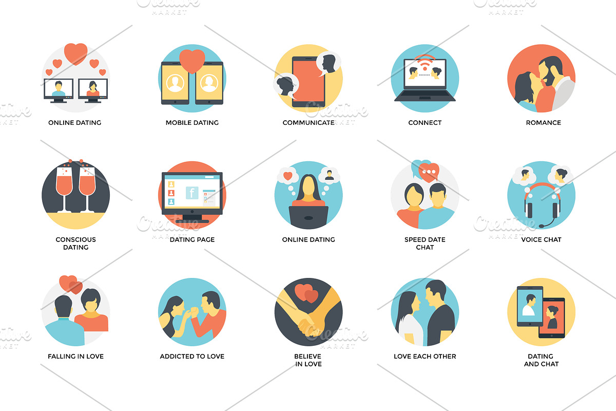 60 Flat Valentine's Day Vector Icons in Icons - product preview 8