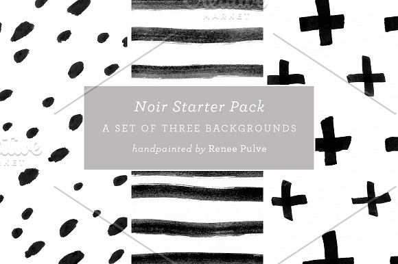 Noir Starter Pack in Patterns - product preview 3