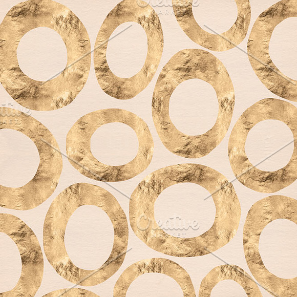 Rose Gold Mod Dot Foil Patterns in Patterns - product preview 4