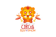 Circus big show logo design