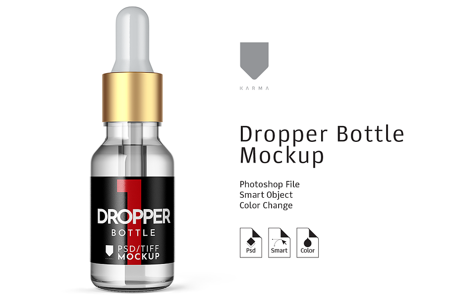 Dropper Bottle Mockup 12 in Product Mockups - product preview 8