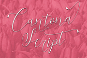 Cantona Script - Decorative Script