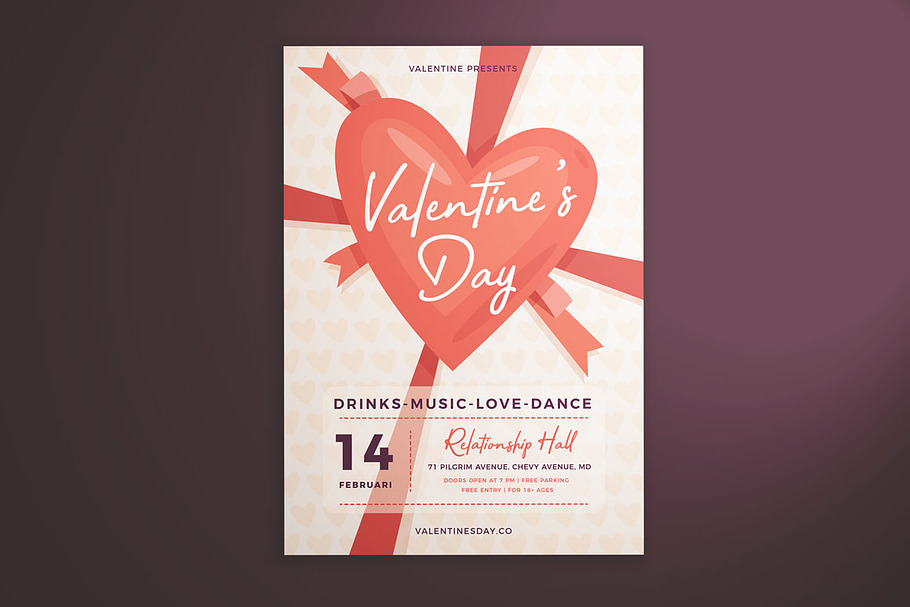 Valentine's Day Flyer Vol. 01 in Flyer Templates - product preview 8