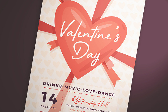 Valentine's Day Flyer Vol. 01 in Flyer Templates - product preview 1