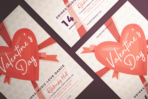 Valentine's Day Flyer Vol. 01 in Flyer Templates - product preview 3