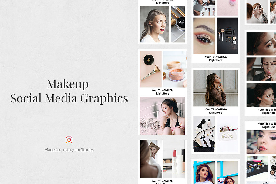Makeup Instagram Stories in Instagram Templates - product preview 8